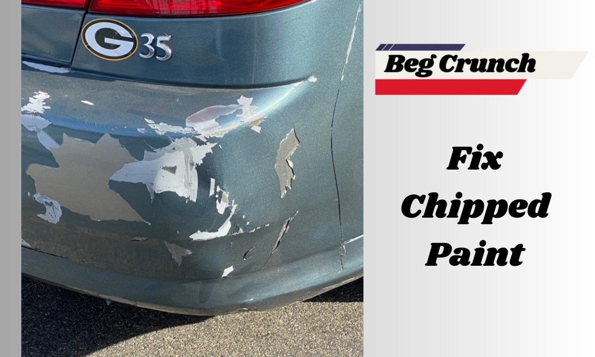 how to fix chipped paint on car
